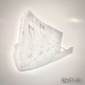 White Cotton Protective face mask